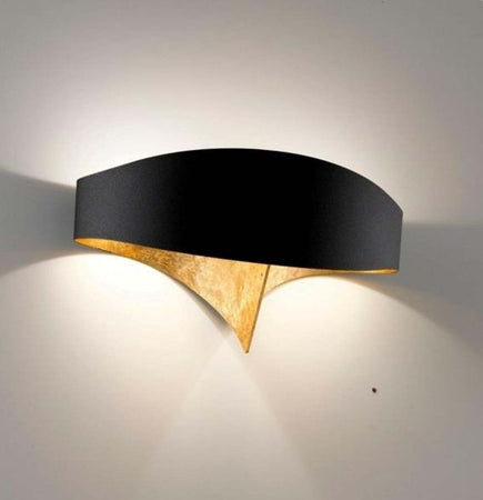 Applique-moderno-Selene-illuminazione-SCUDO-1003-G9-LED-acciaio-lampada-parete