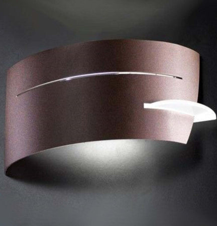 Applique-moderno-Selene-illuminazione-VULTUR-1023E-E27-LED-acciaio-lampada-parete