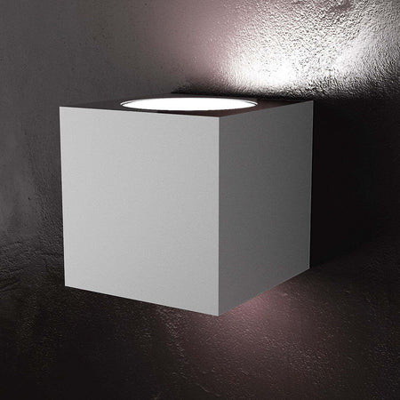 Applique-moderno-Top-Light-AREA-1127-AG-Gx53-LED-metallo-biemissione-lampada-parete