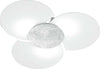 Applique-moderno-Top-Light-CLOVER-1114-45-FA-FR-FO-E27-LED-vetro-lampada-parete