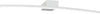 Applique-moderno-Top-Light-CURVED-1152-AM-BI-LED-metallo-lampada-parete