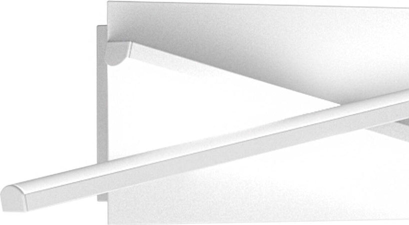 Applique-moderno-Top-Light-DNA-1182-35-BI-LED-lampada-parete-bianca