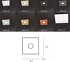 Applique-moderno-Top-Light-ECCENTRIC-1156-1L-GX53-LED-metallo-lampada-parete-soffitto