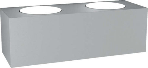 Applique-moderno-Top-Light-ECCENTRIC-1156-A4-GX53-LED-metallo-biemissione-lampada-parete