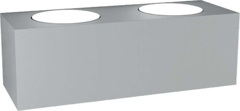 Applique-moderno-Top-Light-ECCENTRIC-1156-A4-GX53-LED-metallo-biemissione-lampada-parete