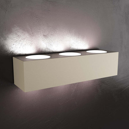 Applique-moderno-Top-Light-ECCENTRIC-1156-A6-GX53-LED-metallo-biemissione-lampada-parete