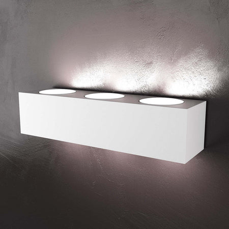 Applique-moderno-Top-Light-ECCENTRIC-1156-A6-GX53-LED-metallo-biemissione-lampada-parete