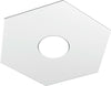 Applique-moderno-Top-Light-HEXAGON-1142-1L-GX53-LED-metallo-lampada-parete-soffitto