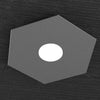 Applique-moderno-Top-Light-HEXAGON-1142-1L-GX53-LED-metallo-lampada-parete-soffitto