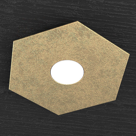 Applique-moderno-Top-Light-HEXAGON-1142-1L-GX53-LED-metallo-lampada-parete-soffitto