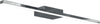 Applique-moderno-Top-Light-LINE-1154-AG-CR-LED-metallo-lampada-parete