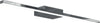 Applique-moderno-Top-Light-LINE-1154-AP-CR-LED-metallo-lampada-parete