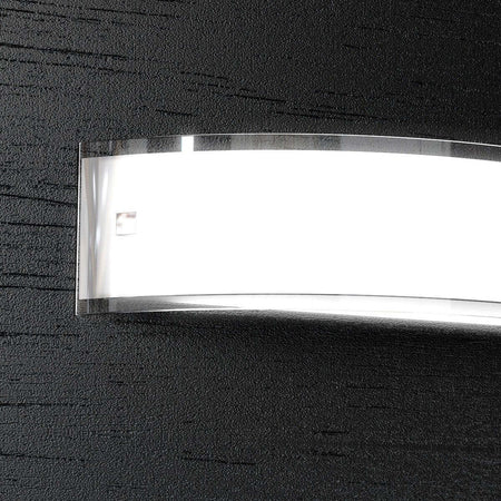 Applique-moderno-Top-Light-LINEAR-1076-A50-E27-LED-vetro-lampada-parete-soffitto