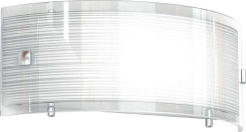 Applique-moderno-Top-light-LINEAR-MAD-1075-A30-E27-LED-vetro-lampada-parete-soffitto