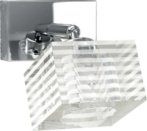 Applique-moderno-Top-Light-METROPOLITAN-1047-F1-G9-LED-vetro-orientabile-lampada-parete
