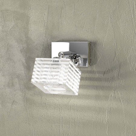 Applique-moderno-Top-Light-METROPOLITAN-1047-F1-G9-LED-vetro-orientabile-lampada-parete
