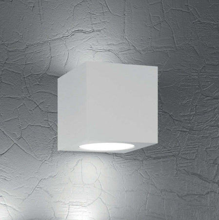 Applique-moderno-Top-Light-PLATE-1129-AG-Gx53-LED-metallo-biemissione-lampada-parete