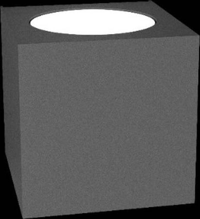 Applique-moderno-Top-Light-PLATE-1129-AG-Gx53-LED-metallo-biemissione-lampada-parete