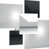 Applique-moderno-Top-Light-SHADOW-1088-PL45-E27-LED-vetro-lampada-parete-soffitto