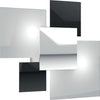 Applique-moderno-Top-Light-SHADOW-1088-PL45-E27-LED-vetro-lampada-parete-soffitto
