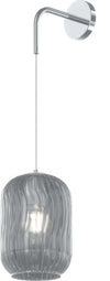 Applique-moderno-Top-Light-TENDER-1181-CR-A-FU-E27-LED-vetro-lampada-parete