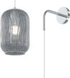 Applique-moderno-Top-Light-TENDER-1181-CR-A-FU-E27-LED-vetro-lampada-parete