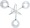 Applique-moderno-Top-Light-WILLOW-1098-A3-BI-G9-LED-metallo-vetro-lampada-parete-soffitto