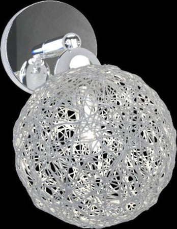 Applique-moderno-Top-light-WILLOW-1098-F1-BI-G9-LED-metallo-vetro-lampada-parete-soffitto-orientabile