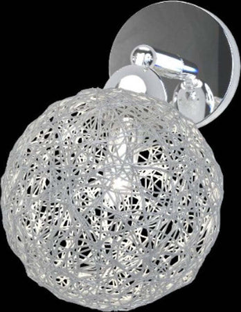 Applique-moderno-Top-light-WILLOW-1098-F1-BI-G9-LED-metallo-vetro-lampada-parete-soffitto-orientabile