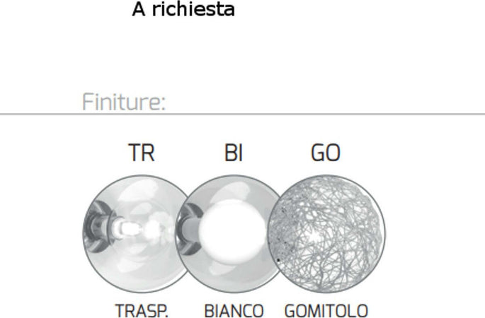 Applique-moderno-Top-light-WILLOW-1098-F1-BI-G9-LED-metallo-vetro-lampada-parete-soffitto-orientabile