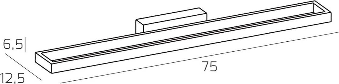 Applique-modulo-led-integrato-Top-Light-FOUR-SQUARES-1162-AG-LED-2900LM-lampada-parete-moderna