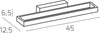 Applique-modulo-led-integrato-Top-Light-FOUR-SQUARES-1162-AP-LED-1450LM-lampada-parete-biemissione-classica