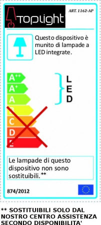 Applique-modulo-led-integrato-Top-Light-FOUR-SQUARES-1162-AP-LED-1450LM-lampada-parete-moderna