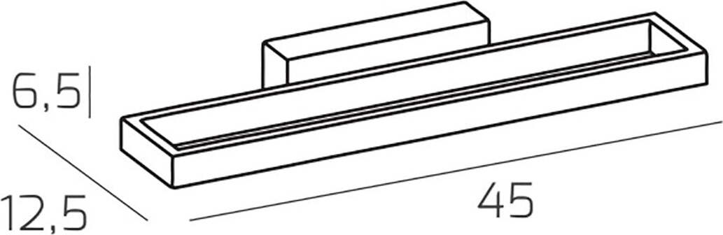 Applique-modulo-led-integrato-Top-Light-FOUR-SQUARES-1162-AP-LED-1450LM-lampada-parete-moderna
