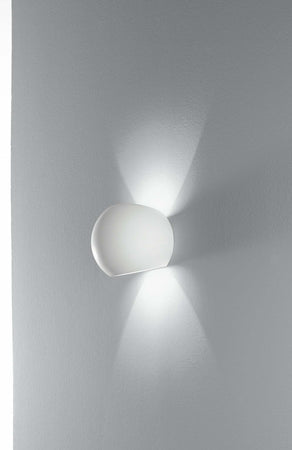 Applique Moses Bianco 1Xg9 15,5X12,5X11,5Cm Illuminazione/Illuminazione per interni/Illuminazioni per pareti/Applique Led Mall Home - Napoli, Commerciovirtuoso.it