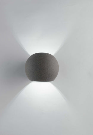 Applique Moses Cement 1Xg9 15,5X12,5X11,5Cm Illuminazione/Illuminazione per interni/Illuminazioni per pareti/Applique Led Mall Home - Napoli, Commerciovirtuoso.it