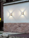 Applique Muro A Sfera 4 Fasci Di Luce Esterno Bianco Luce 3000k 6000k 4000k Es58 Articoli da Giardino > Illuminazione da esterno > Applique da esterno Trade Shop italia - Napoli, Commerciovirtuoso.it