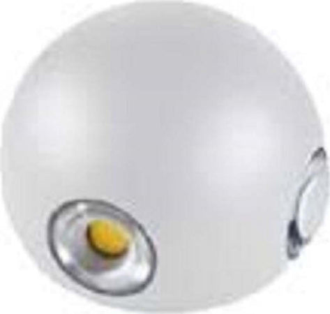 Applique Muro A Sfera 4 Fasci Di Luce Esterno Bianco Luce 3000k 6000k 4000k Es58 Articoli da Giardino > Illuminazione da esterno > Applique da esterno Trade Shop italia - Napoli, Commerciovirtuoso.it