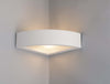 Applique Mykonos Bianco 1Xe14 20,5X20,5X7Cm Illuminazione/Illuminazione per interni/Illuminazioni per pareti/Applique Led Mall Home - Napoli, Commerciovirtuoso.it