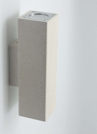 Applique Oakland Cement Bianco 2Xgu10 Ip65 25,4X10,3X7,5Cm Illuminazione/Illuminazione per interni/Illuminazioni per pareti/Applique Led Mall Home - Napoli, Commerciovirtuoso.it