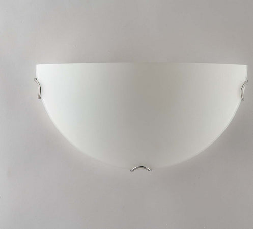 Applique Oblo Bianca 1Xe27 30X15Cm Illuminazione/Illuminazione per interni/Illuminazioni per pareti/Applique Led Mall Home - Napoli, Commerciovirtuoso.it