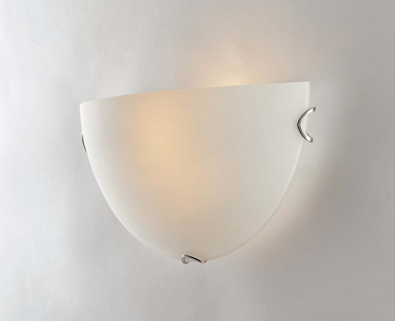 Applique Oblo Bianca 1Xe27 30X15Cm Illuminazione/Illuminazione per interni/Illuminazioni per pareti/Applique Led Mall Home - Napoli, Commerciovirtuoso.it