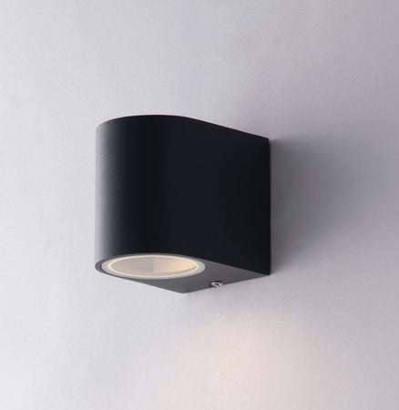 Applique One Antracite 1Xgu10 Ip54 9,3X8X6,7Cm Illuminazione/Illuminazione per interni/Illuminazioni per pareti/Applique Led Mall Home - Napoli, Commerciovirtuoso.it