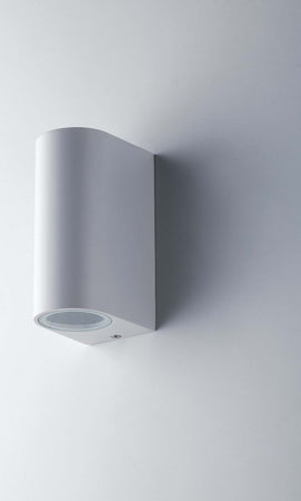 Applique One Bianco 2Xgu10 Ip54 15,1X9,3X6,7Cm Illuminazione/Illuminazione per interni/Illuminazioni per pareti/Applique Led Mall Home - Napoli, Commerciovirtuoso.it