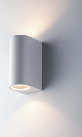 Applique One Bianco 2Xgu10 Ip54 15,1X9,3X6,7Cm Illuminazione/Illuminazione per interni/Illuminazioni per pareti/Applique Led Mall Home - Napoli, Commerciovirtuoso.it
