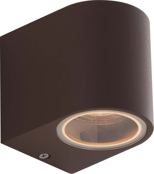 Applique One Corten 1Xgu10 Ip54 9,3X8X6,7Cm Illuminazione/Illuminazione per interni/Illuminazioni per pareti/Applique Led Mall Home - Napoli, Commerciovirtuoso.it