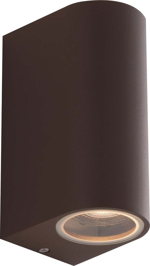 Applique One Corten 2Xgu10 Ip54 15,1X9,3X6,7Cm Illuminazione/Illuminazione per interni/Illuminazioni per pareti/Applique Led Mall Home - Napoli, Commerciovirtuoso.it