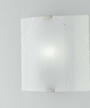 Applique Paradise Bianca 1Xe27 26X26Cm Illuminazione/Illuminazione per interni/Illuminazioni per pareti/Applique Led Mall Home - Napoli, Commerciovirtuoso.it