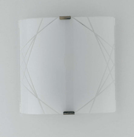 Applique Paradise Bianca 1Xe27 26X26Cm Illuminazione/Illuminazione per interni/Illuminazioni per pareti/Applique Led Mall Home - Napoli, Commerciovirtuoso.it