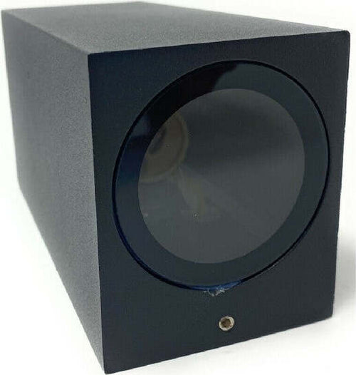 Applique-Parete-Doppia-Emissione-Attacco-Gu10-Lampada-Moderna-Es55-Up-&-Down-Ip65